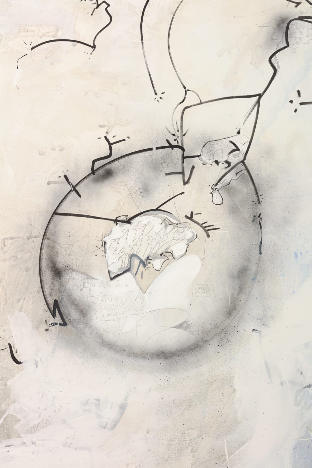 Suzanne McClelland, PASSAGES: 4 Rivers- River Nile in Blues, 2021