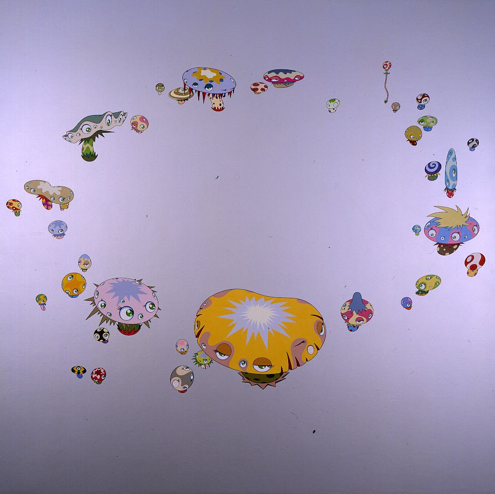 Takashi Murakami, Pigs Sheep and Wolves, 2001