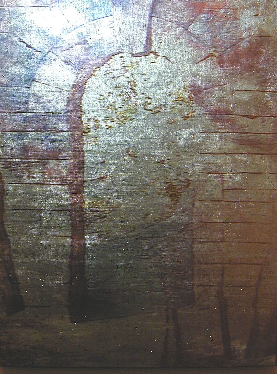 Donald Moffett, Gold / Passage, 2003