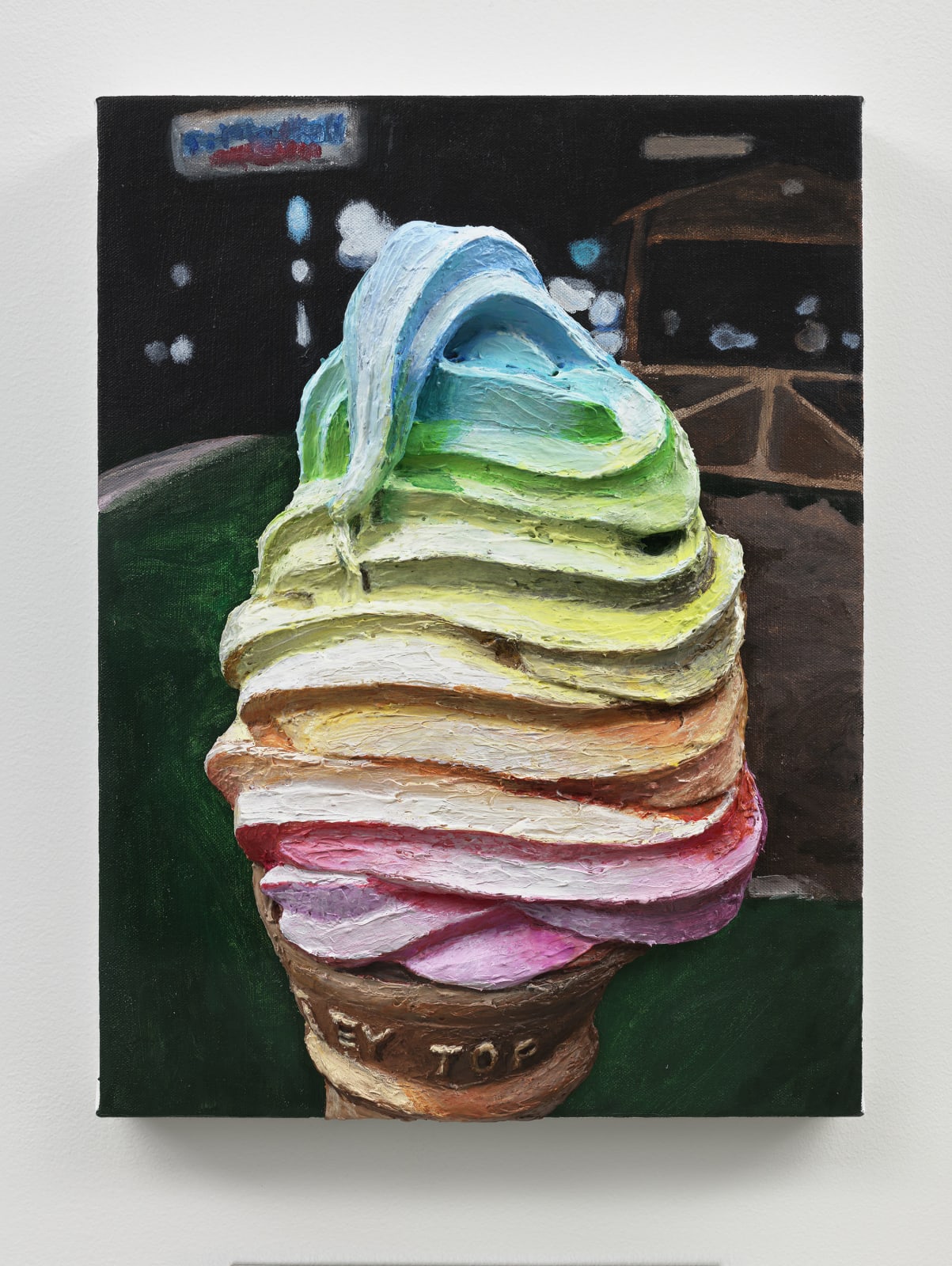 Gina Beavers, The Life I Deserve, 2016