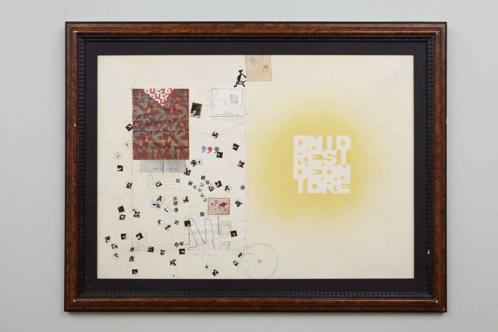 Alighiero Boetti, Senza titolo (ordine e disordine), 1980