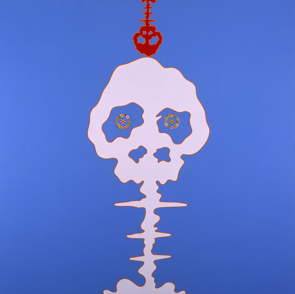 Takashi Murakami, Time Bokan - Blue, 2001