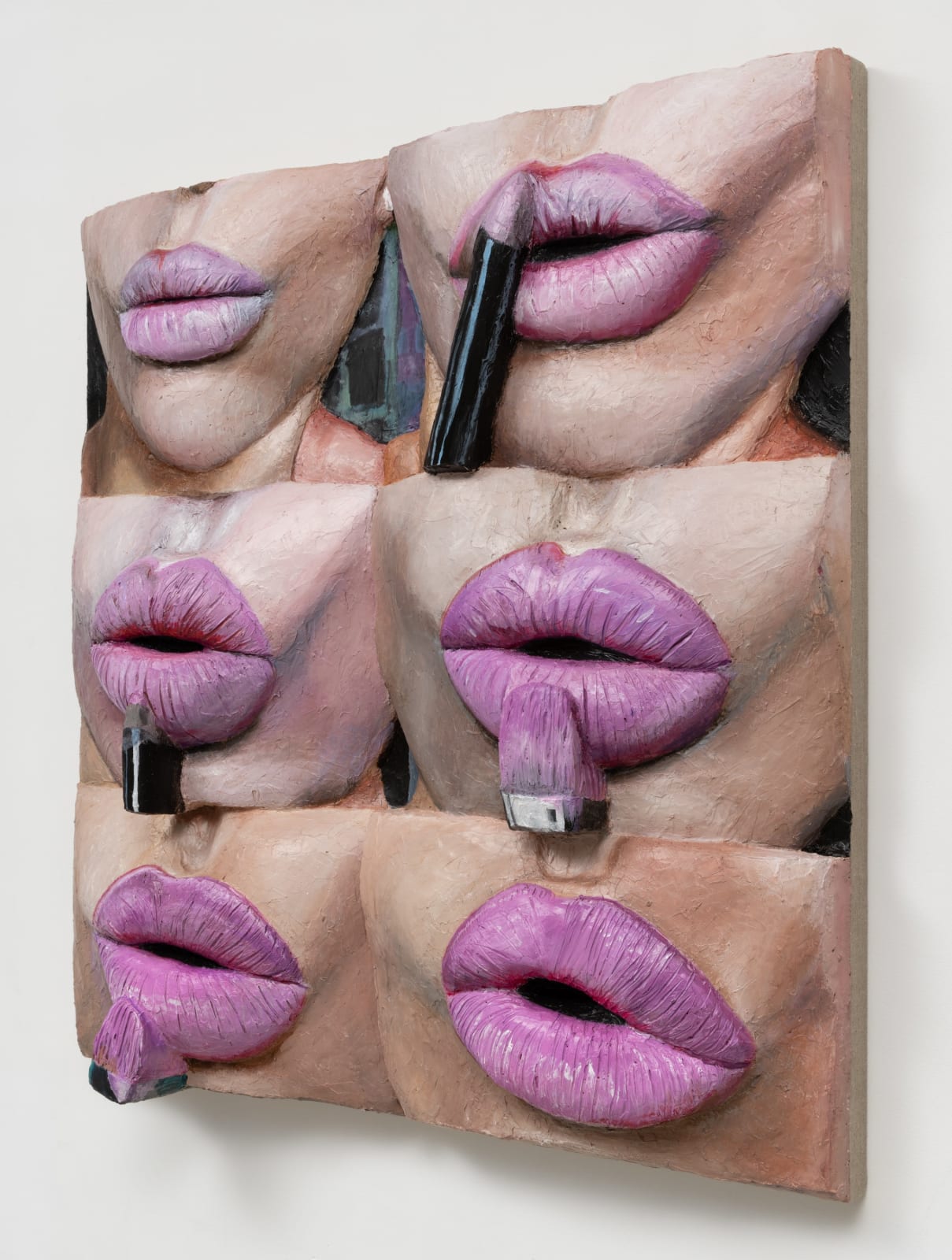 Gina Beavers, Doll Lips, 2021