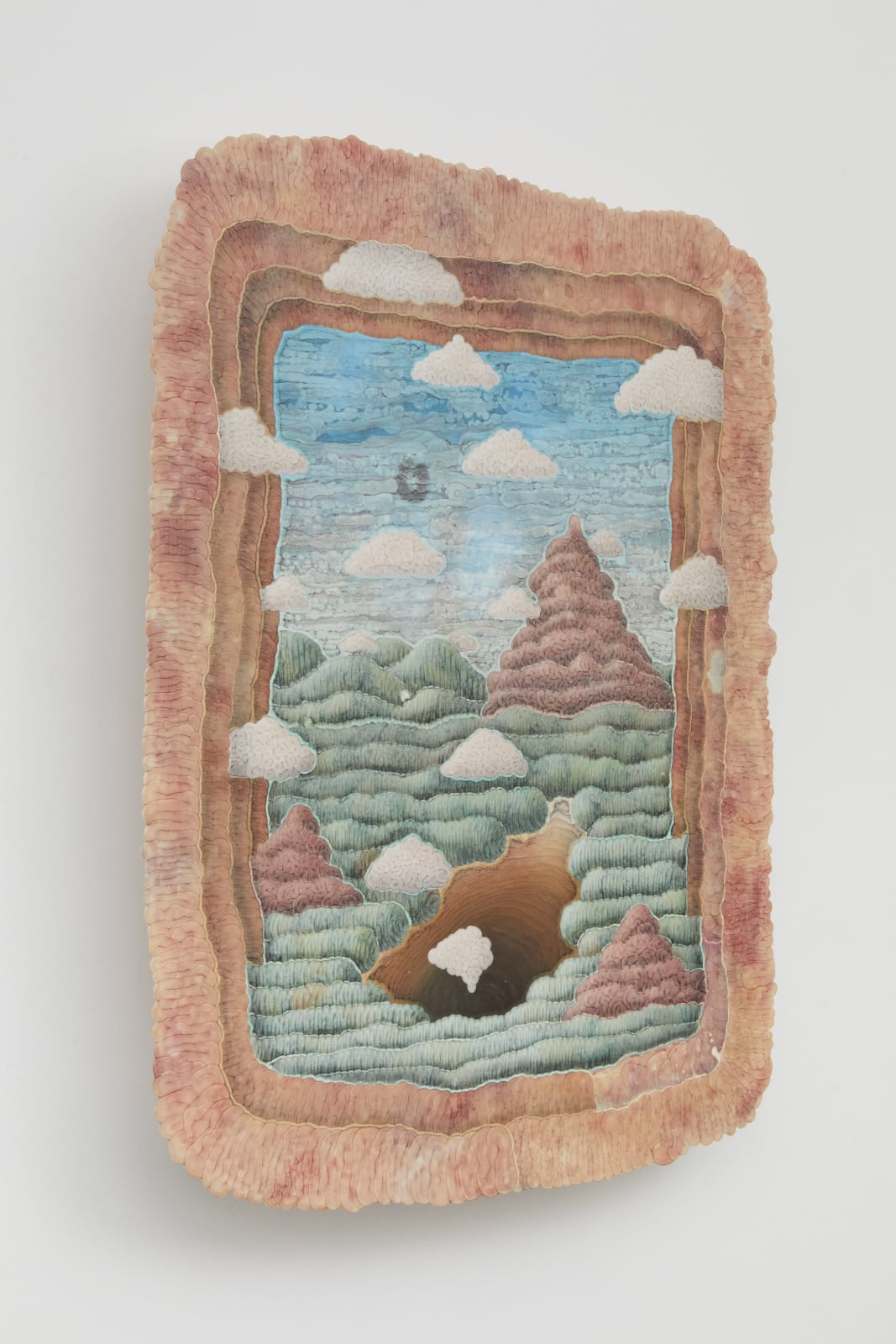 Tom Woolner, A Digression of Air, Rectified, 2024