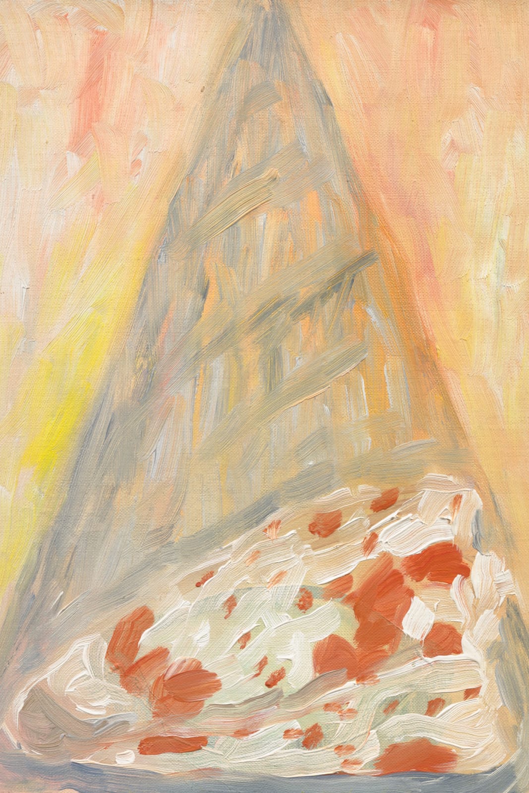 Jennifer Bartlett, Fire, Table, Cone A, 1988-89