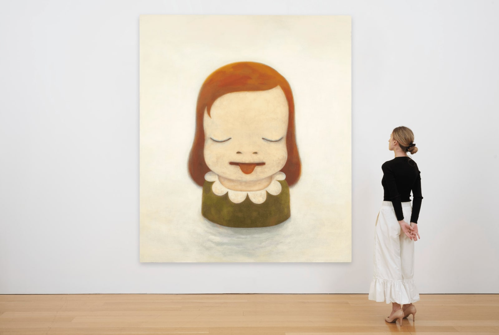 Yoshitomo Nara, Agent Orange (in the Milky Lake), 2009