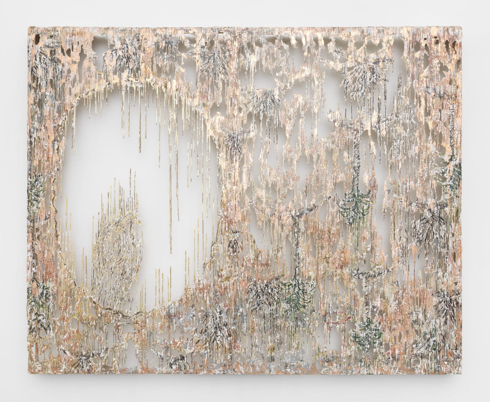 Diana Al-Hadid, The Falcon in the Mirage, 2017