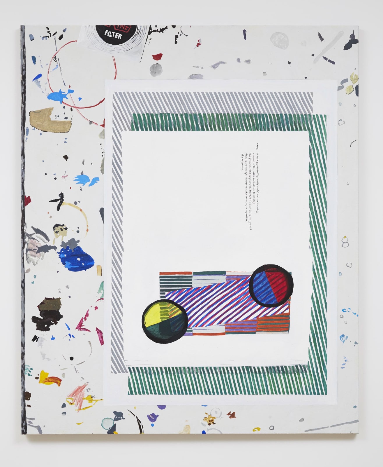 Melissa Gordon, Material Evidence (The Albers Effect), 2014