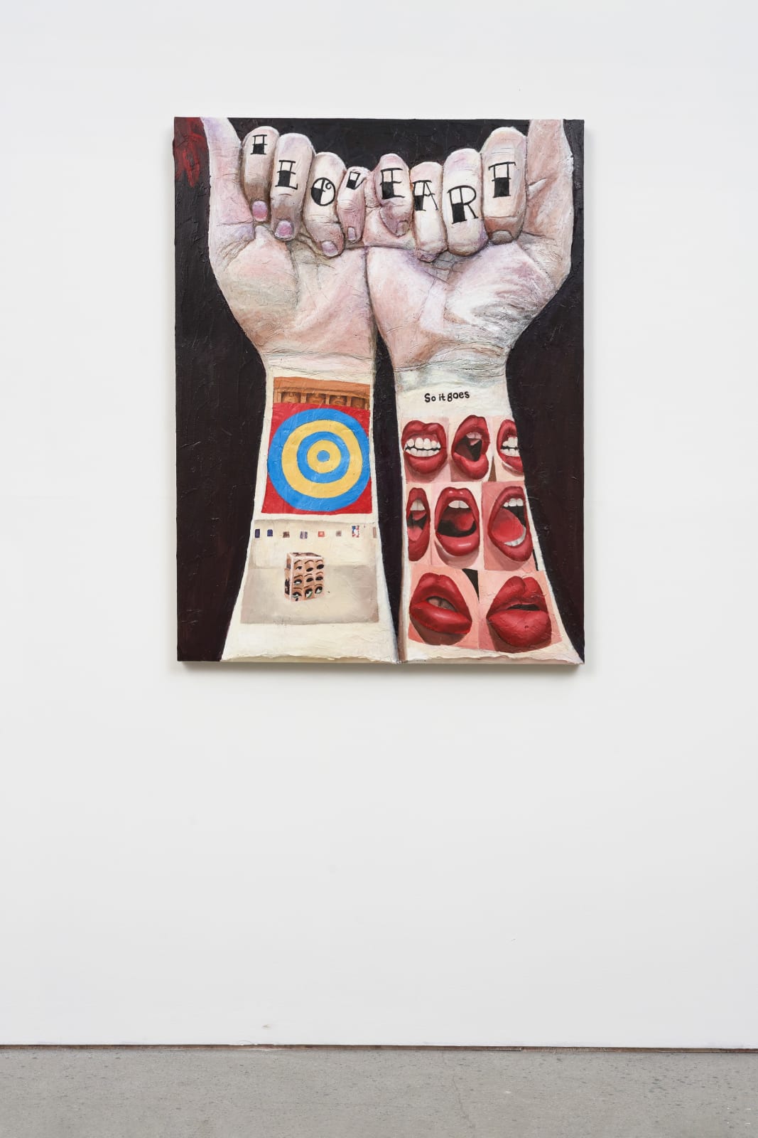 Gina Beavers, I Love Art, 2022