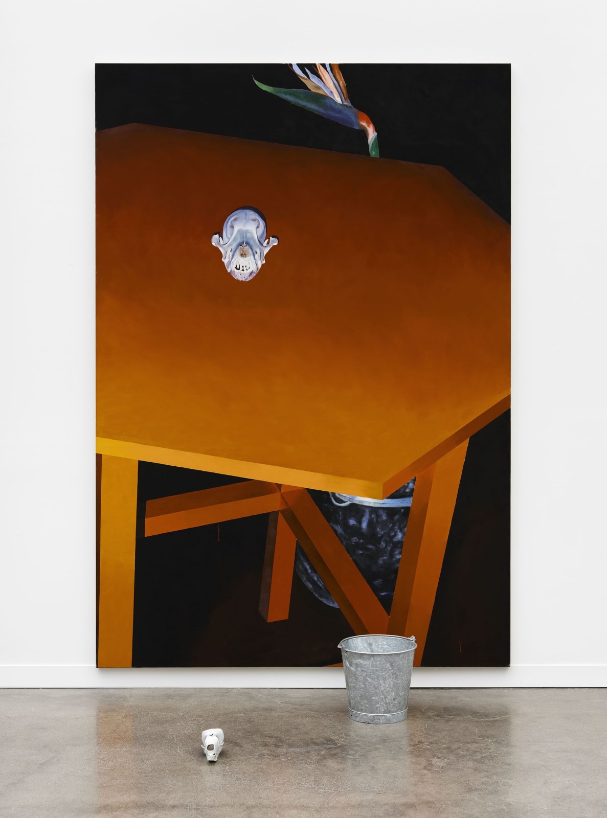 Jennifer Bartlett, Bucket and Skull, 1989