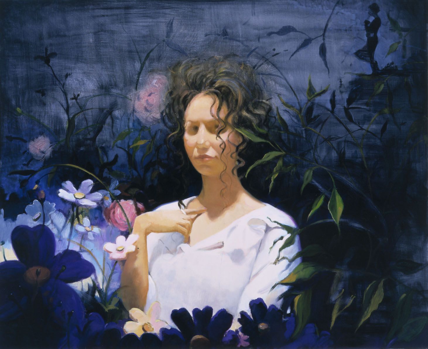 Lisa Yuskavage, Dark Garden II, 2003