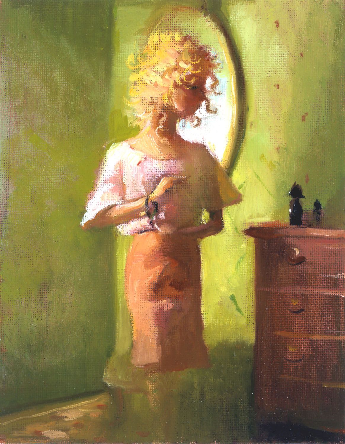 Lisa Yuskavage, Little Curlie I, 2003