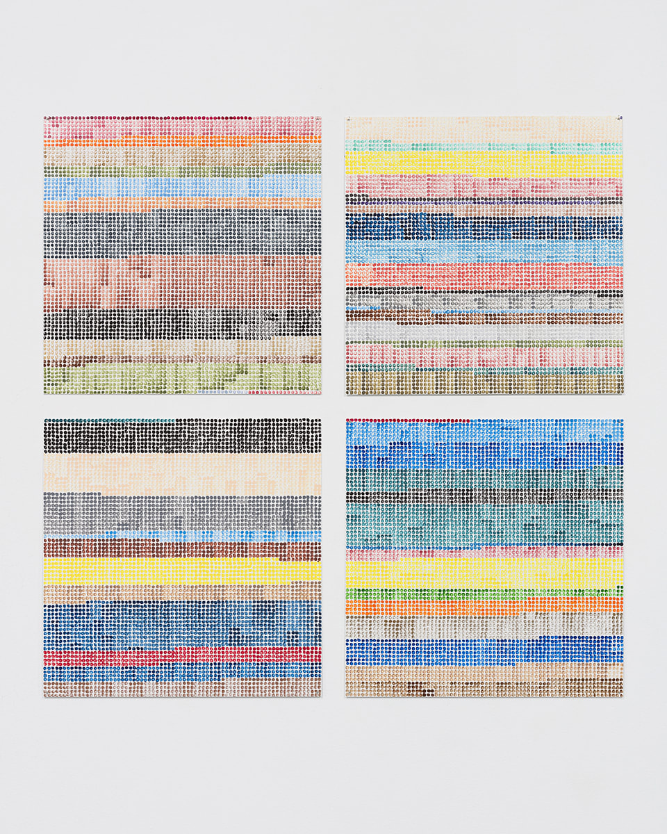 Jennifer Bartlett, 1-500, Horizontal, 2012