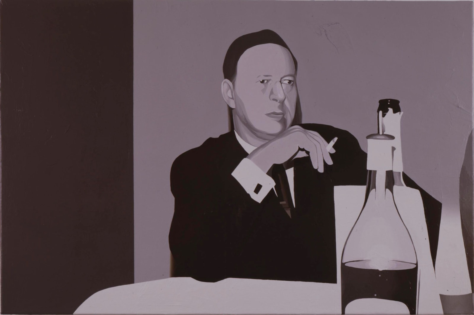 Franziska Holstein, Man with Cigarette (Mann mit Zigarette), 2006