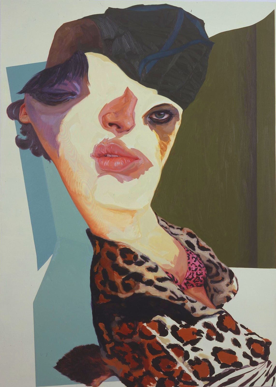 Yi Chen, (Lady in a Leopard) Partial Catherine, 2005