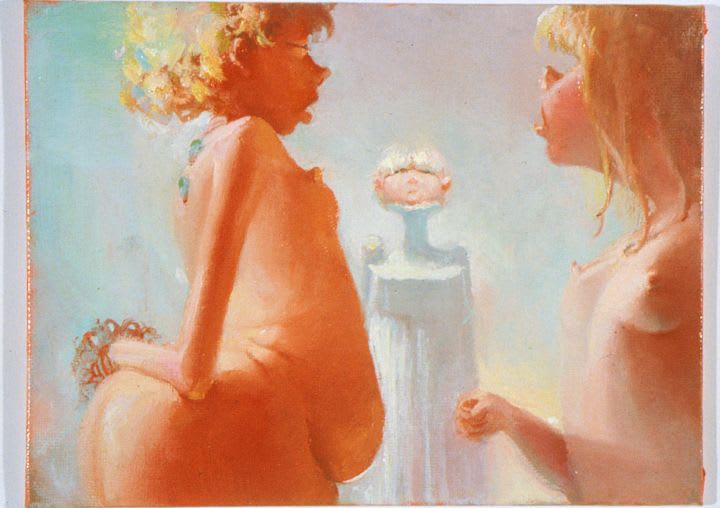 Lisa Yuskavage, Group, 1996