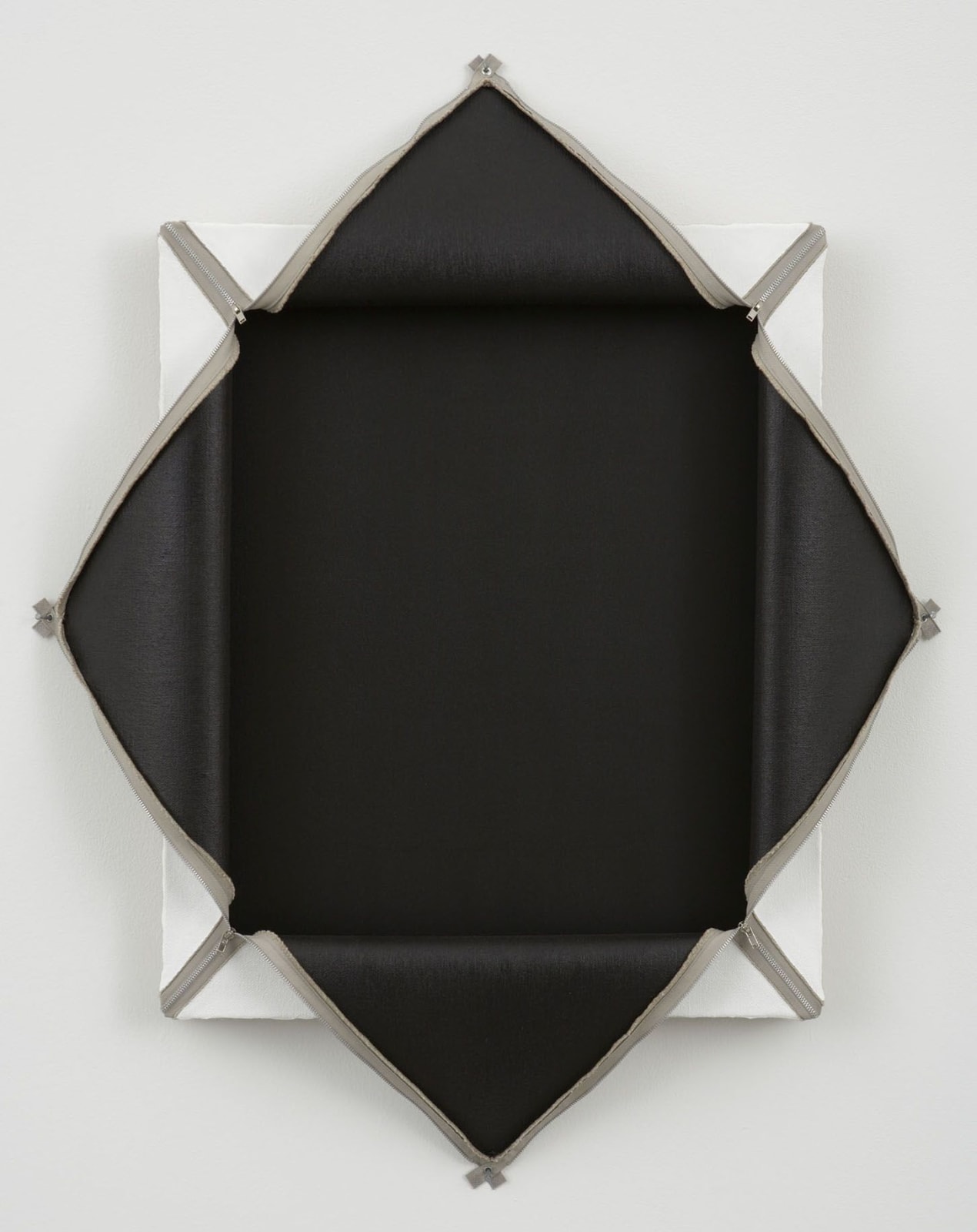 Donald Moffett, Lot 060707 (O-Black), 2007