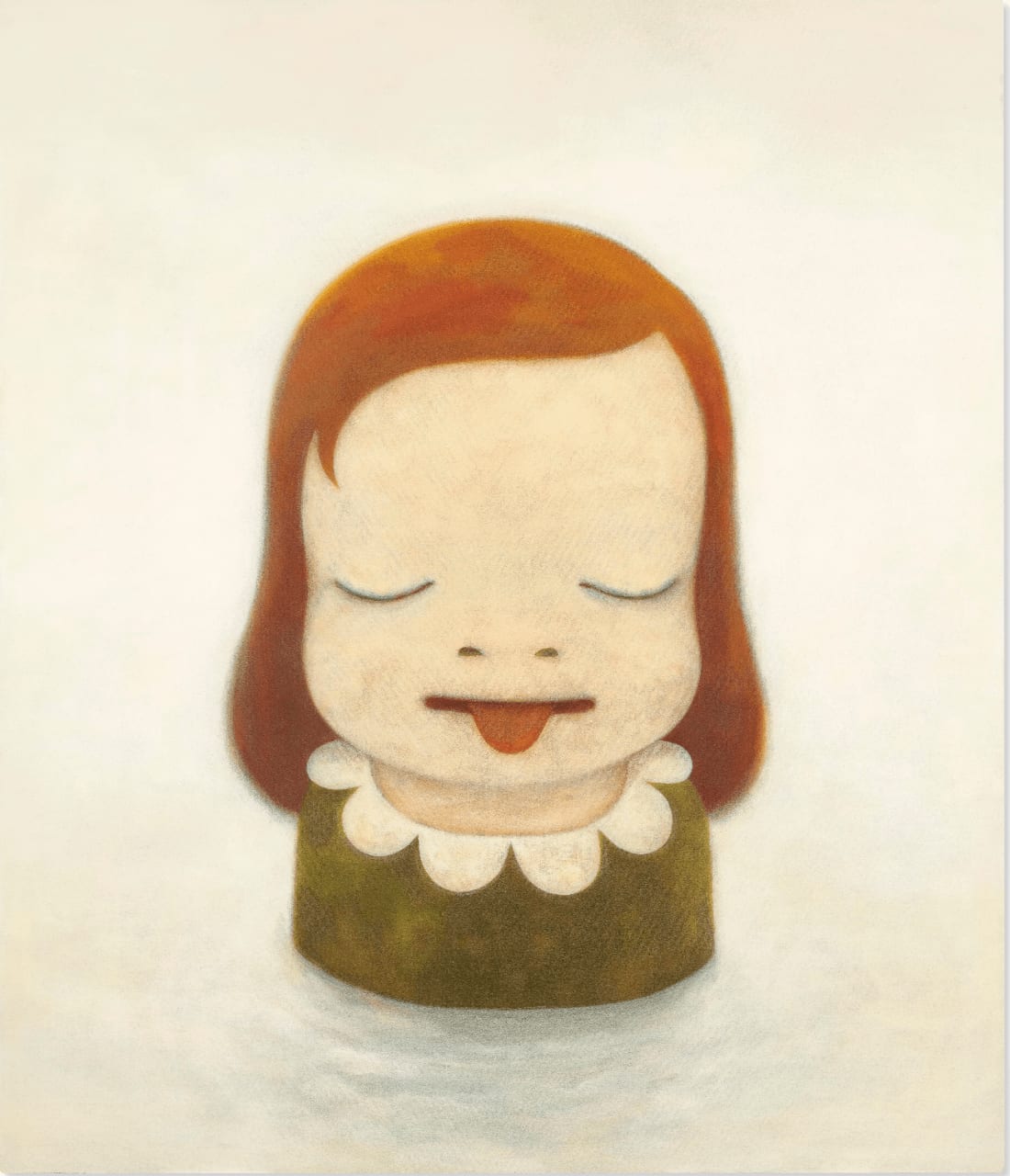 Yoshitomo Nara, Agent Orange (in the Milky Lake), 2009