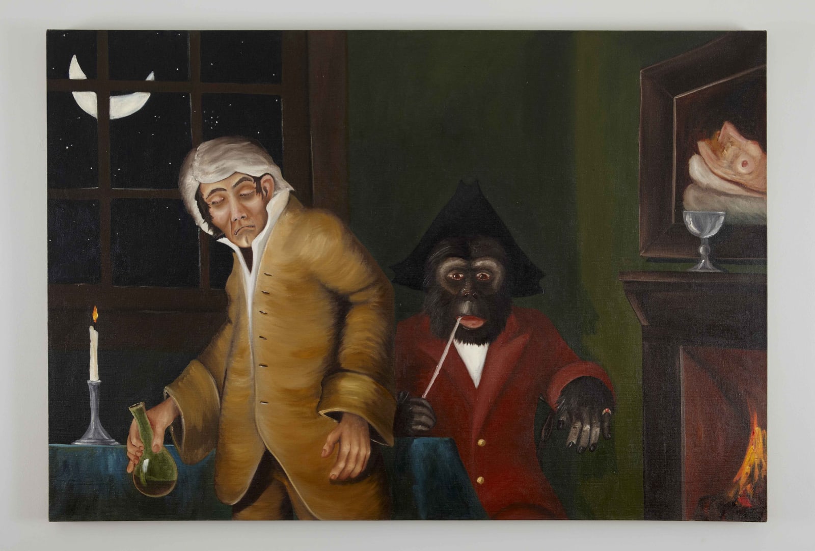 Sean Landers, A Midnight Modern Conversation (Double Take), 1996