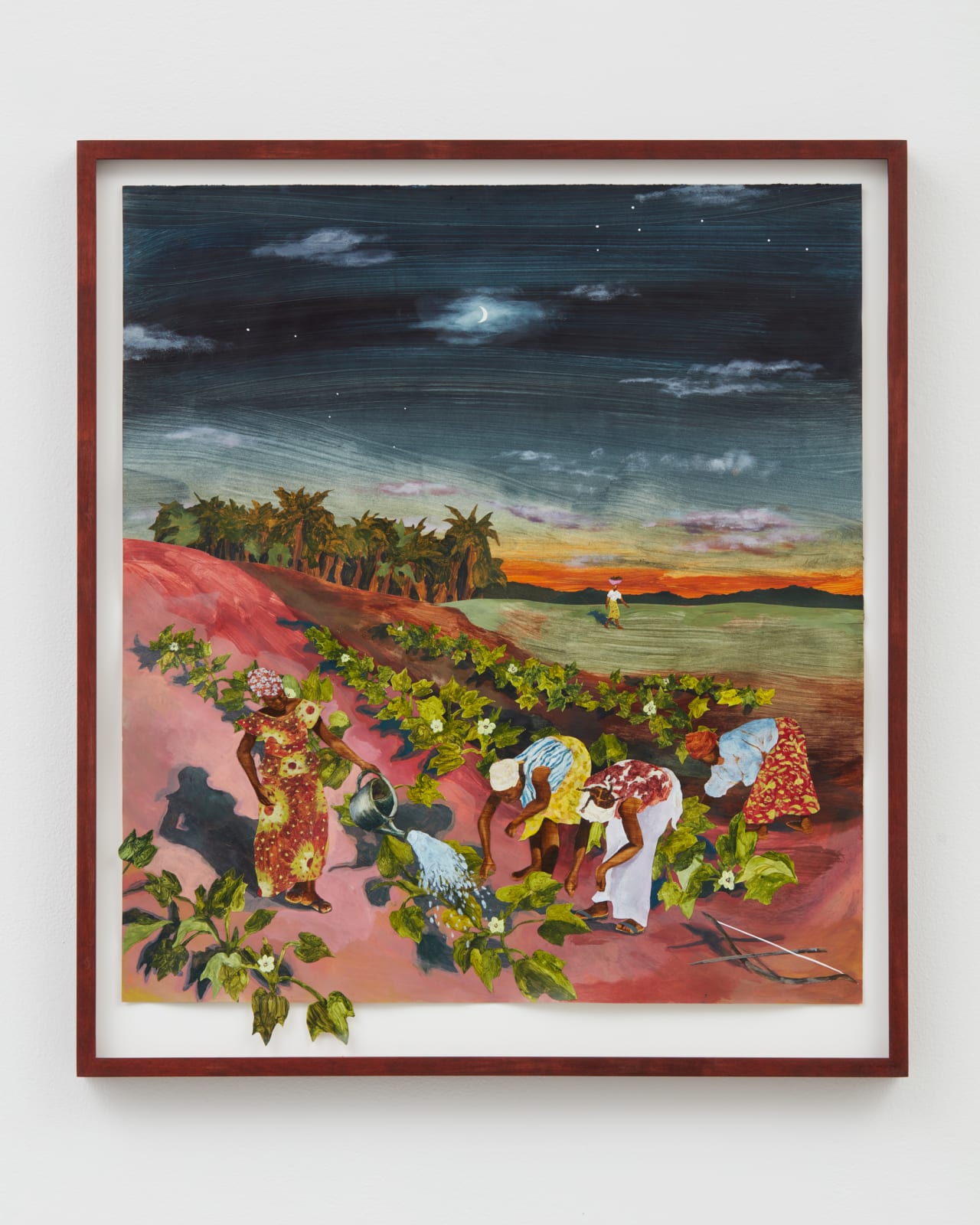 Sophia-Yemisi Adeyemo-Ross, Okra at Dawn, 2021