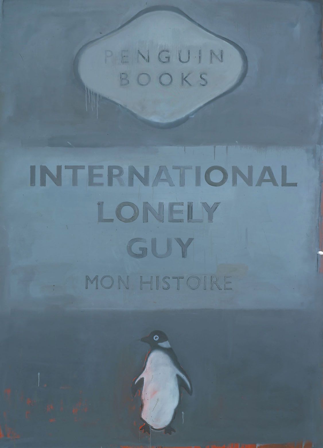 Harland Miller, International Lonely Guy, 2004