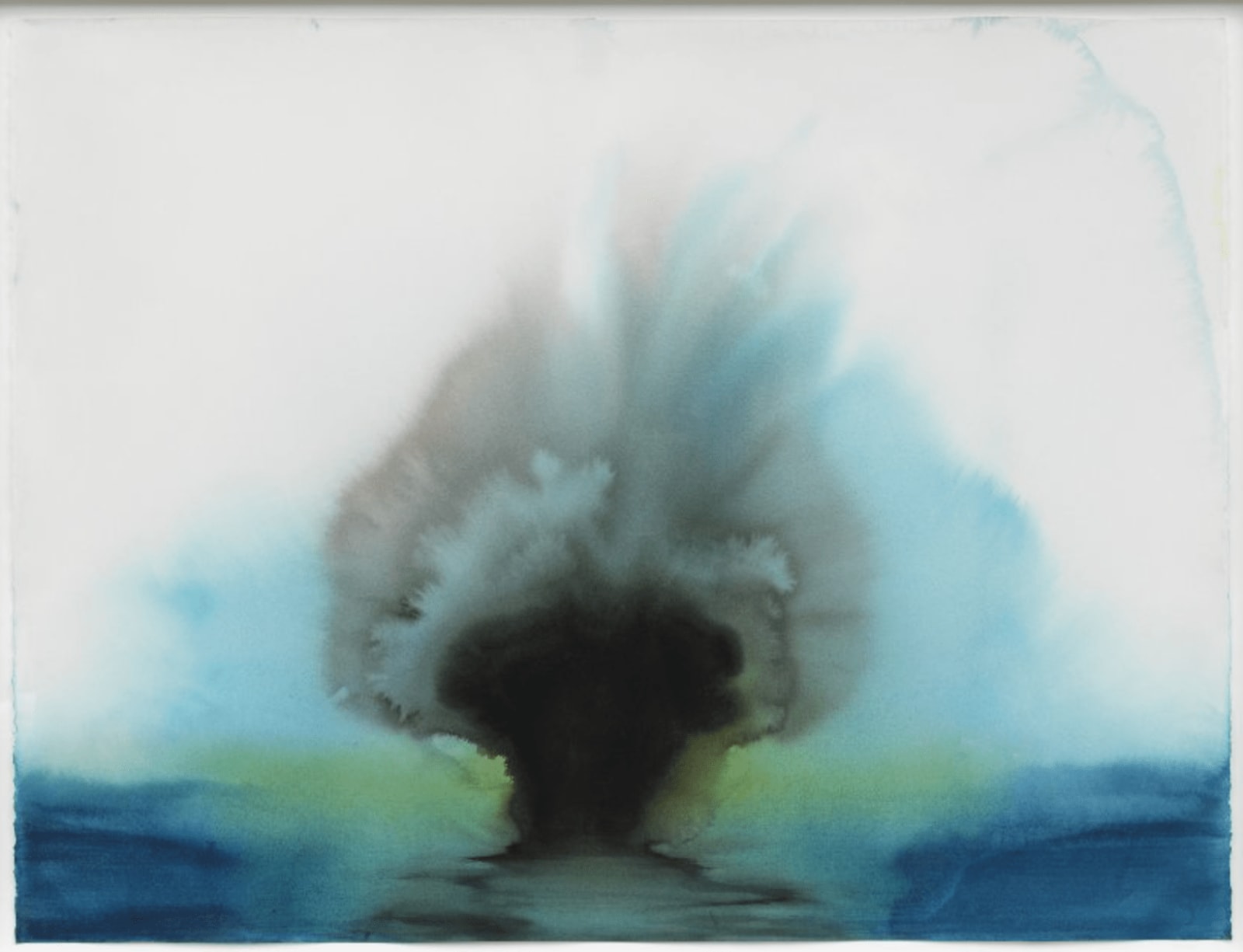 Thiago Rocha Pitta, portrait of a breathing stromatolite, 2018