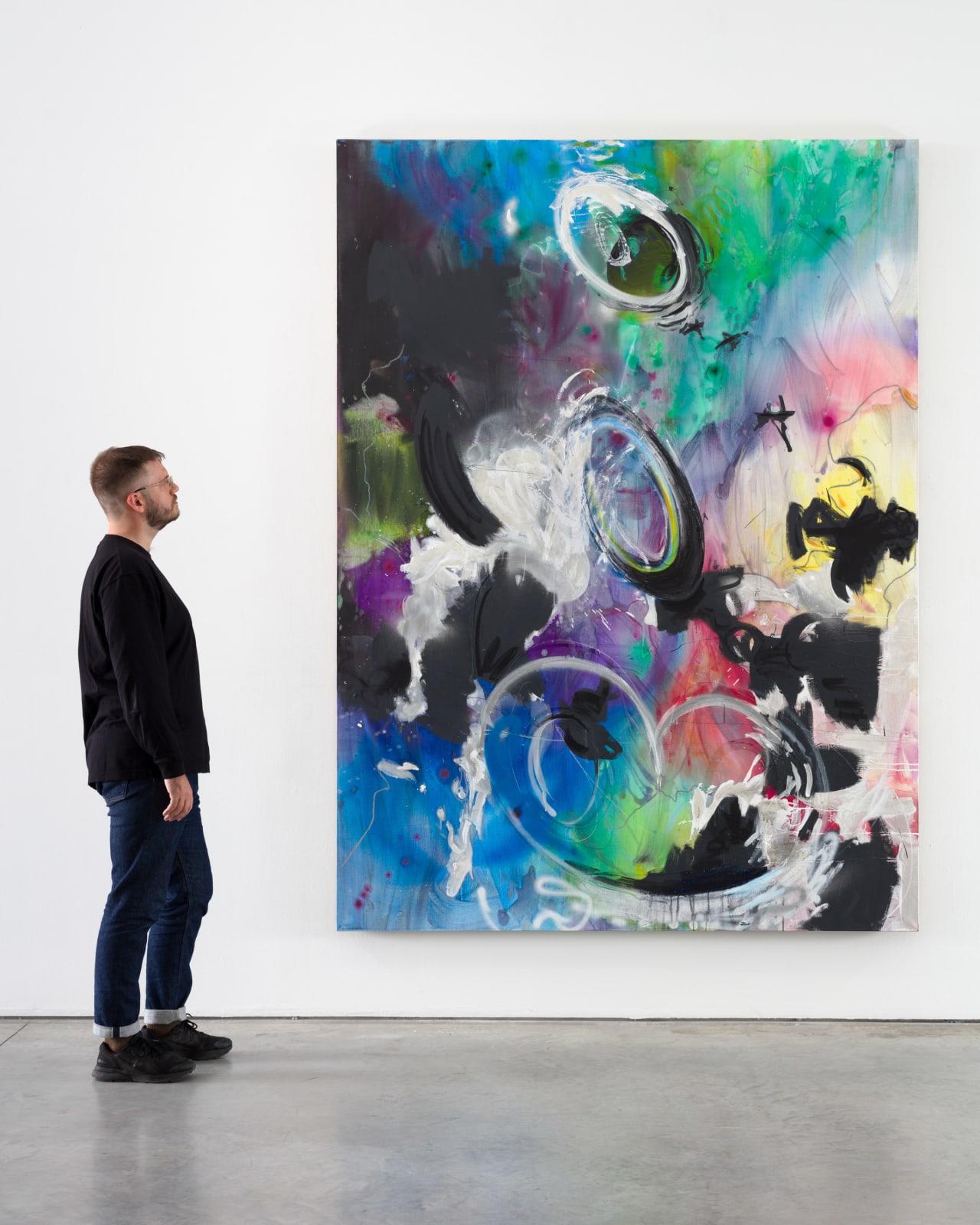 Suzanne McClelland, Falling Sky (South), 2022
