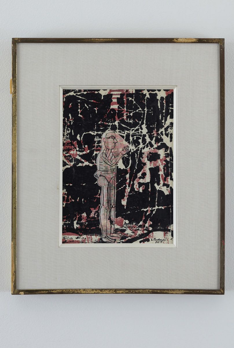 Eduardo Paolozzi, Red Figure, 1955