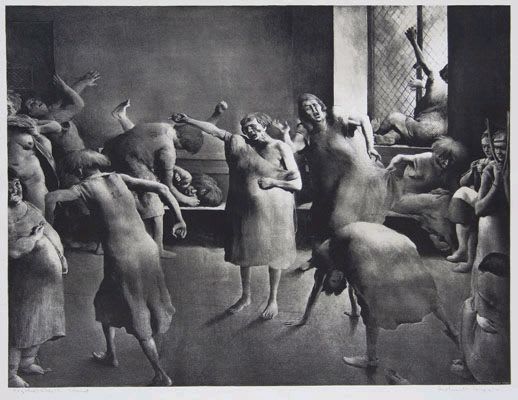 Robert Riggs, Psychopathic Ward, c. 1940