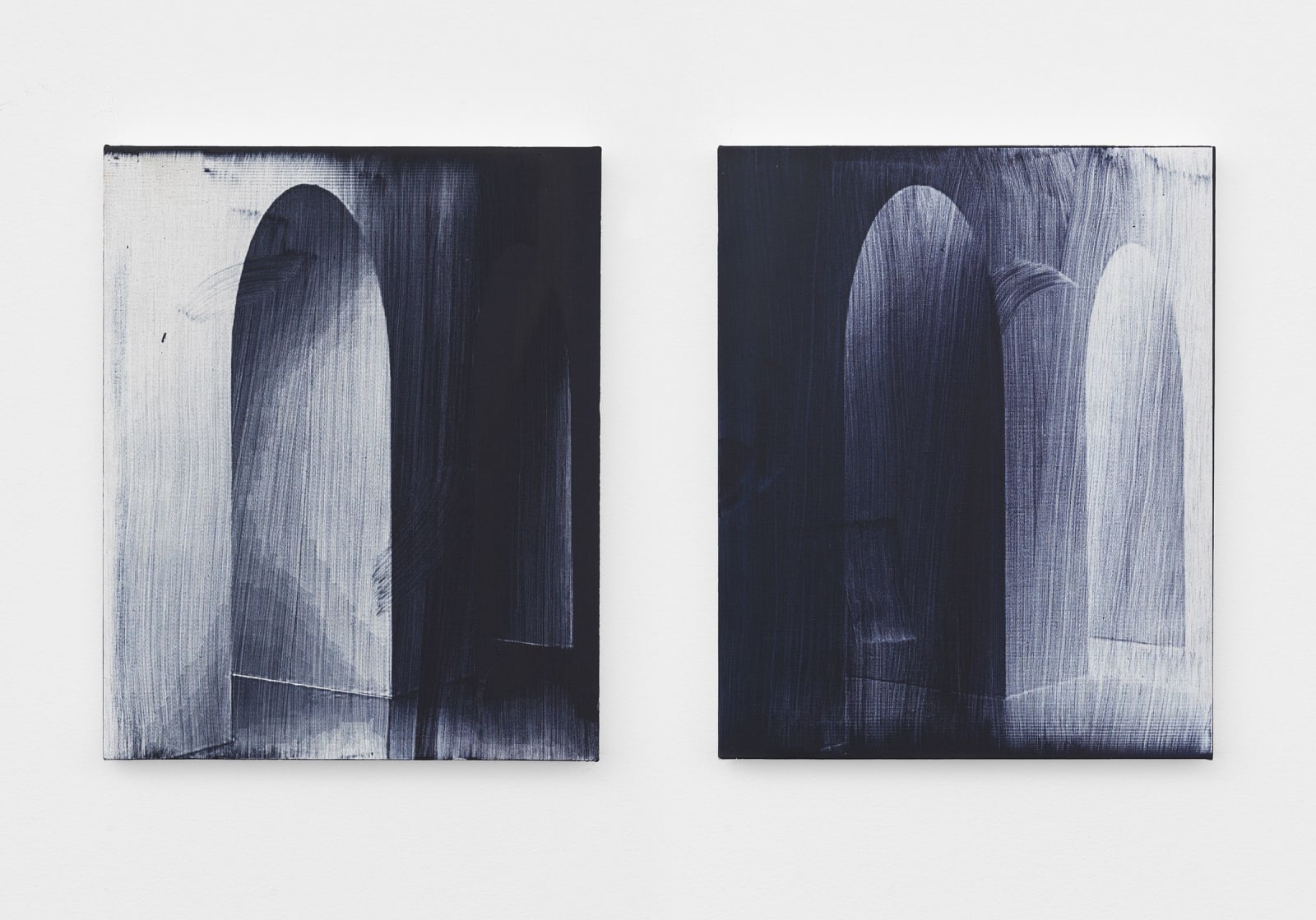 Dean Levin, Untitled (diptych), 2017