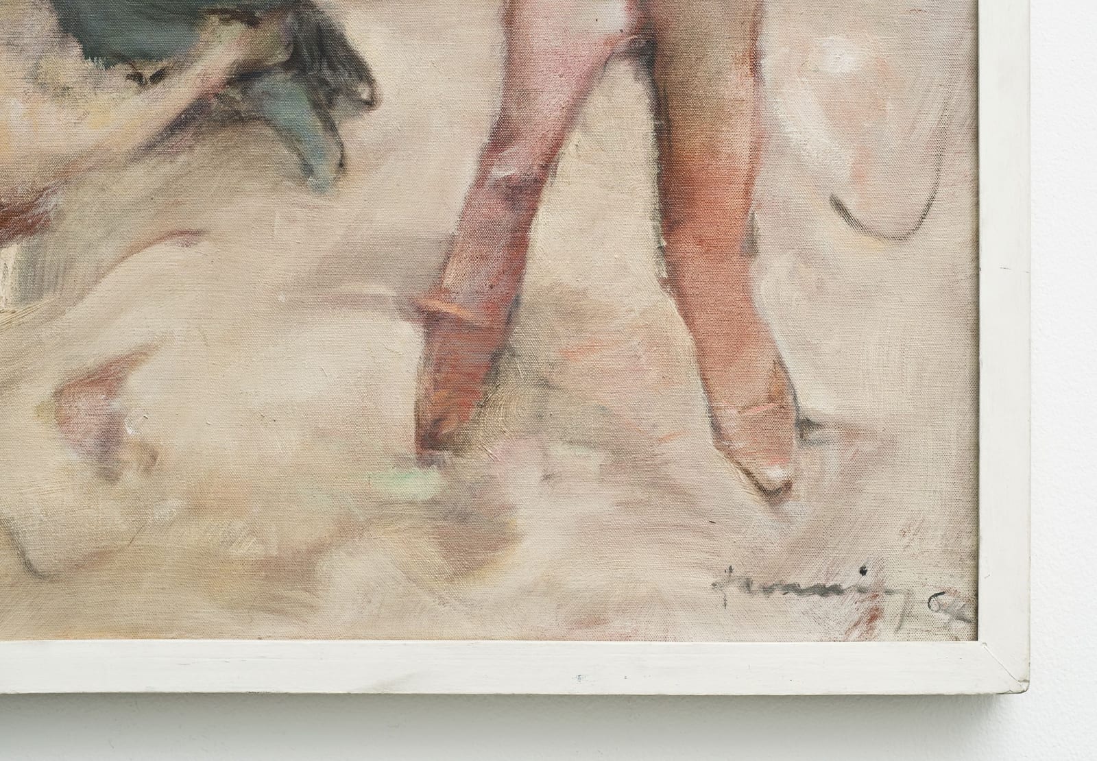 Dorothea Tanning, La Chienne et sa muse (The Dog and Her Muse), 1964