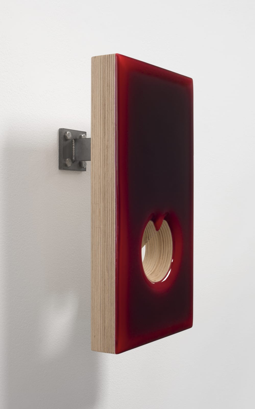 Donald Moffett, Lot 080820 (open red), 2020