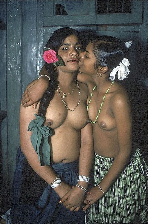 Mary Ellen Mark, Lata Bites Asha, Bombay, India (from Falkland Road Series), 1978