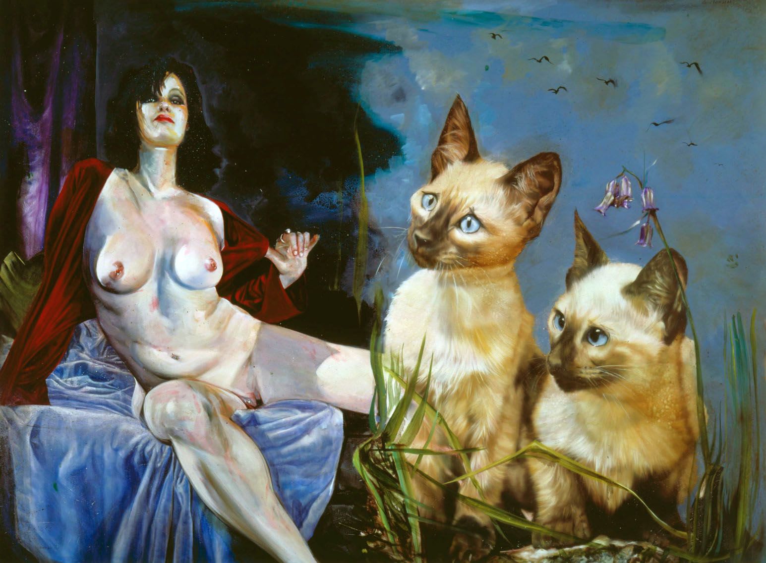 Martin Eder, La Paix du Cul - The Ass Peace, 2006