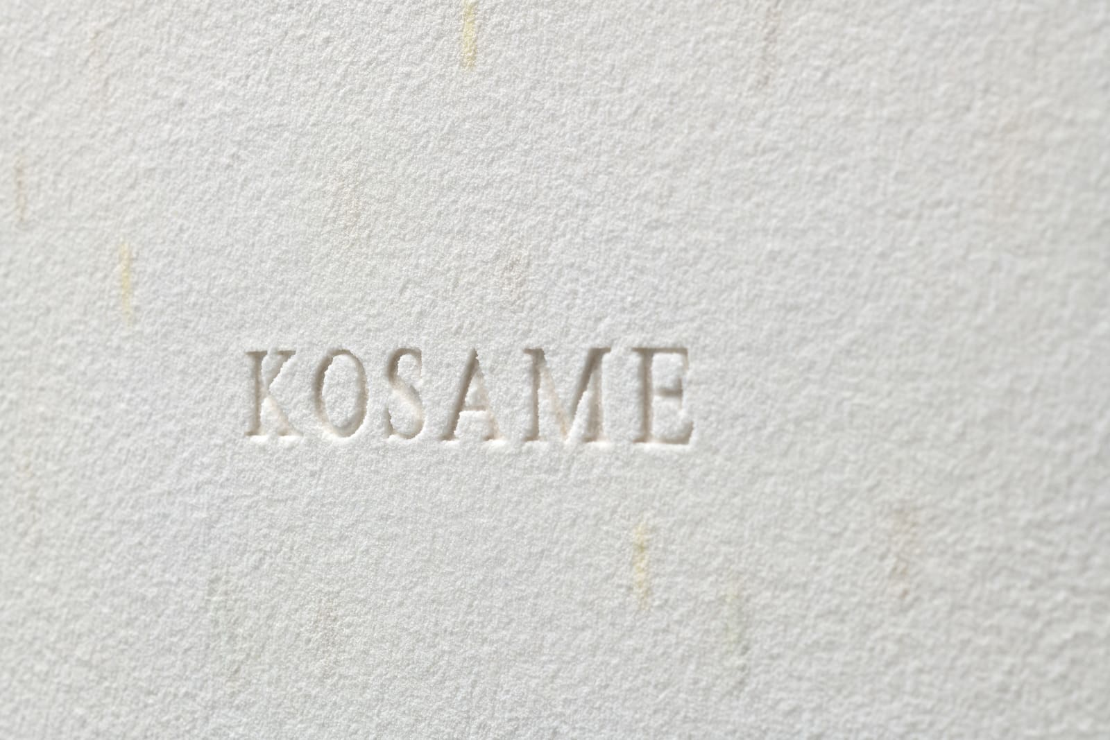 Pier Paolo Calzolari, Untitled [KOSAME], 2021