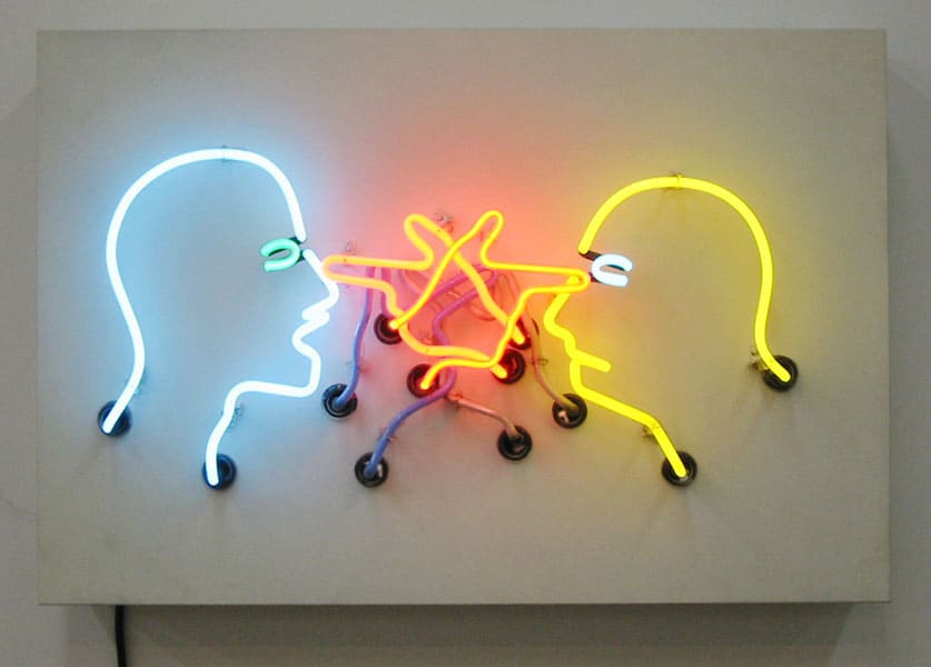 Bruce Nauman, Double Poke in the Eye II, 1985