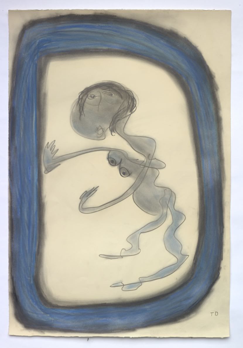 Thornton Dial, All in Blue, 2003