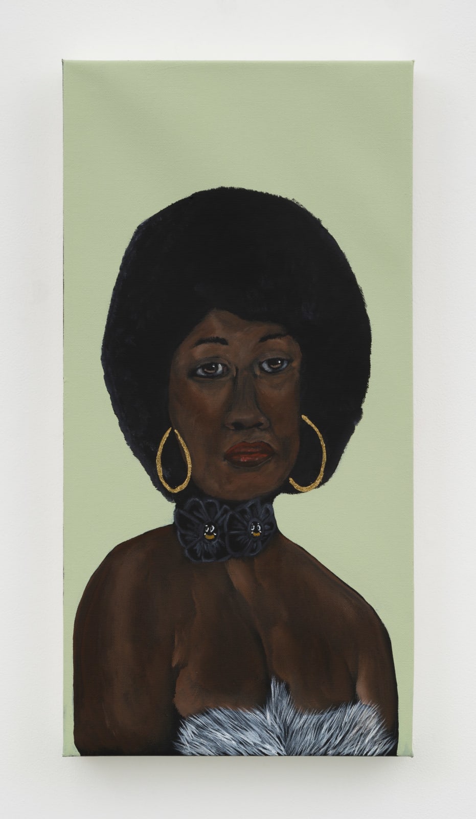 Jammie Holmes, Furs and Gold, 2025