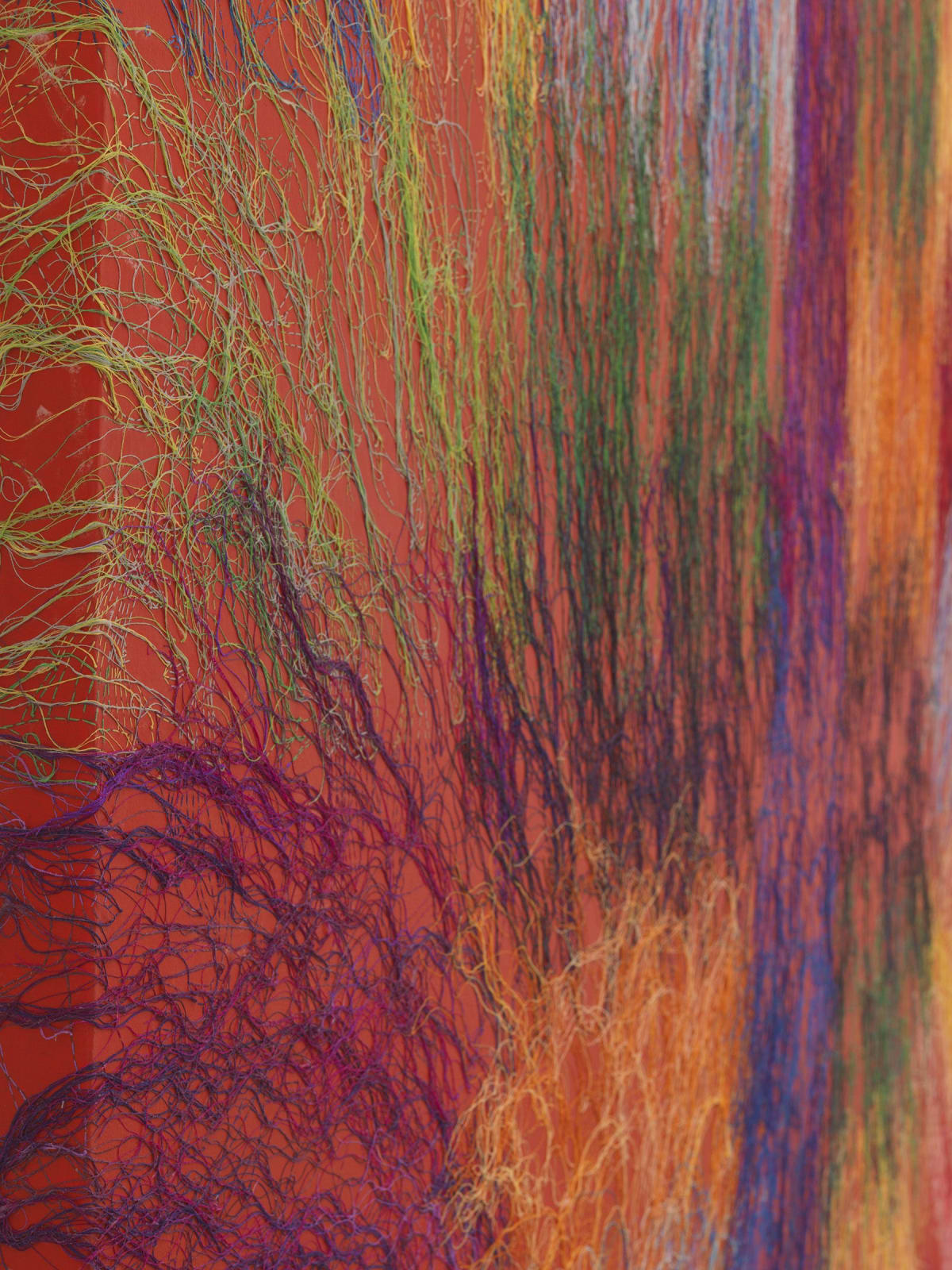 Ghada Amer, Red Bang - RFGA, 2014