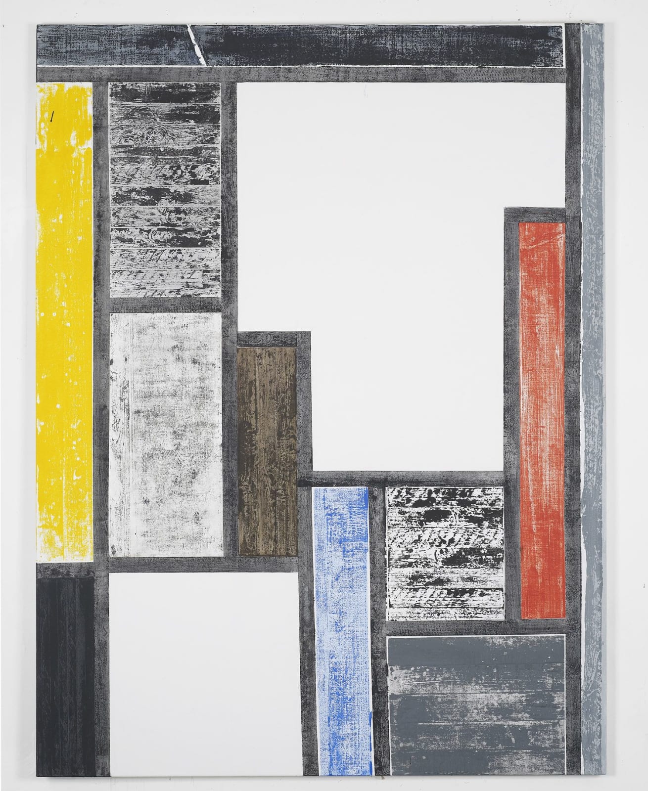 Melissa Gordon, Structure IV (The New York Times, Sunday, June 27th, 1971), 2011