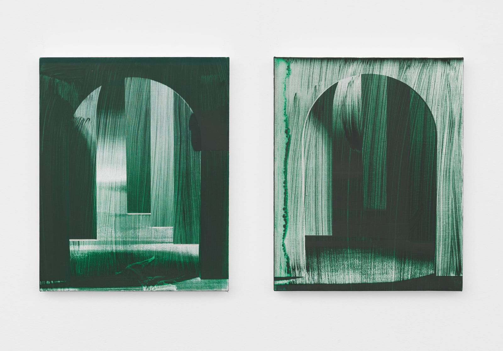 Dean Levin, Untitled (diptych), 2017