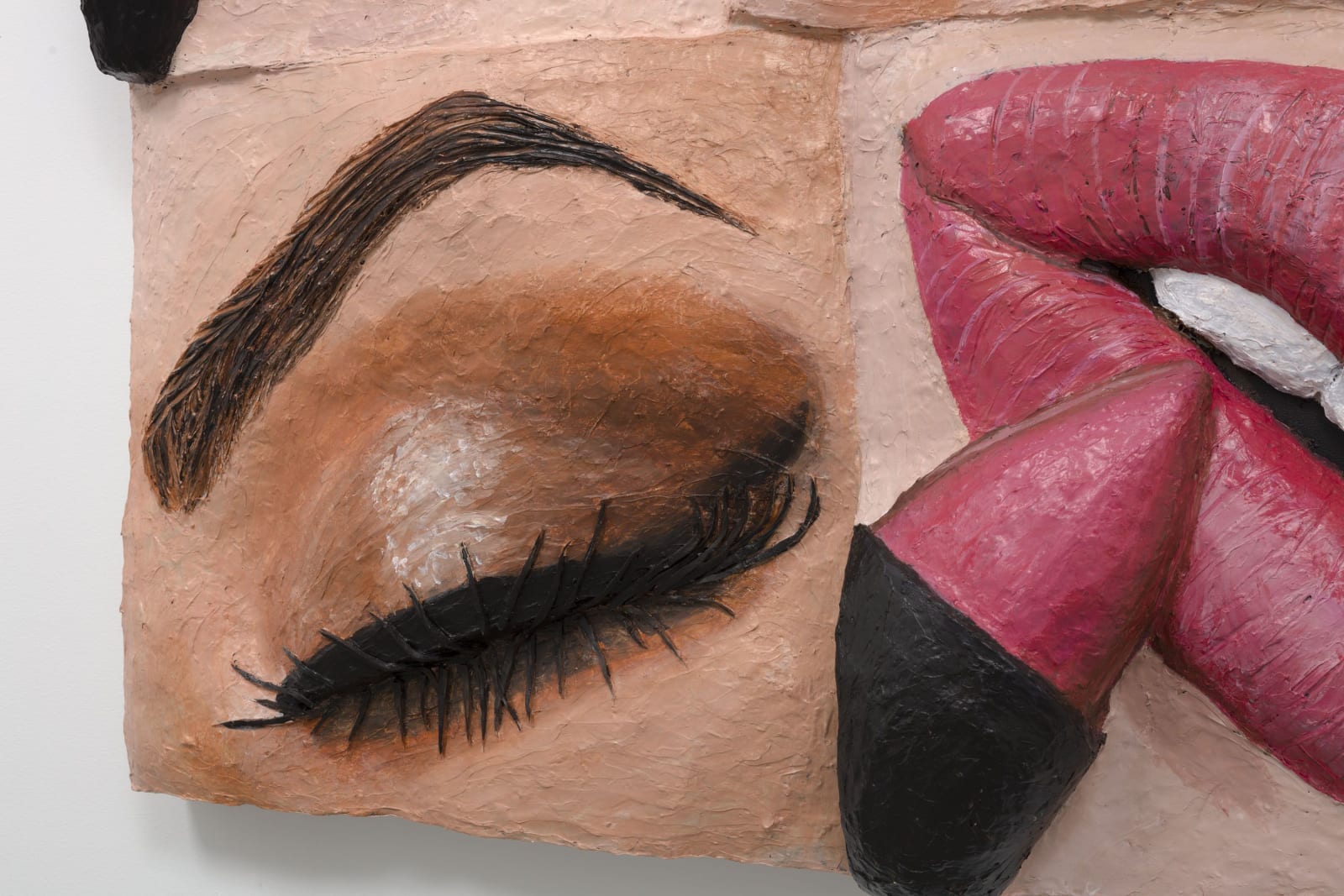 Gina Beavers, Make-Up Addicts, 2018