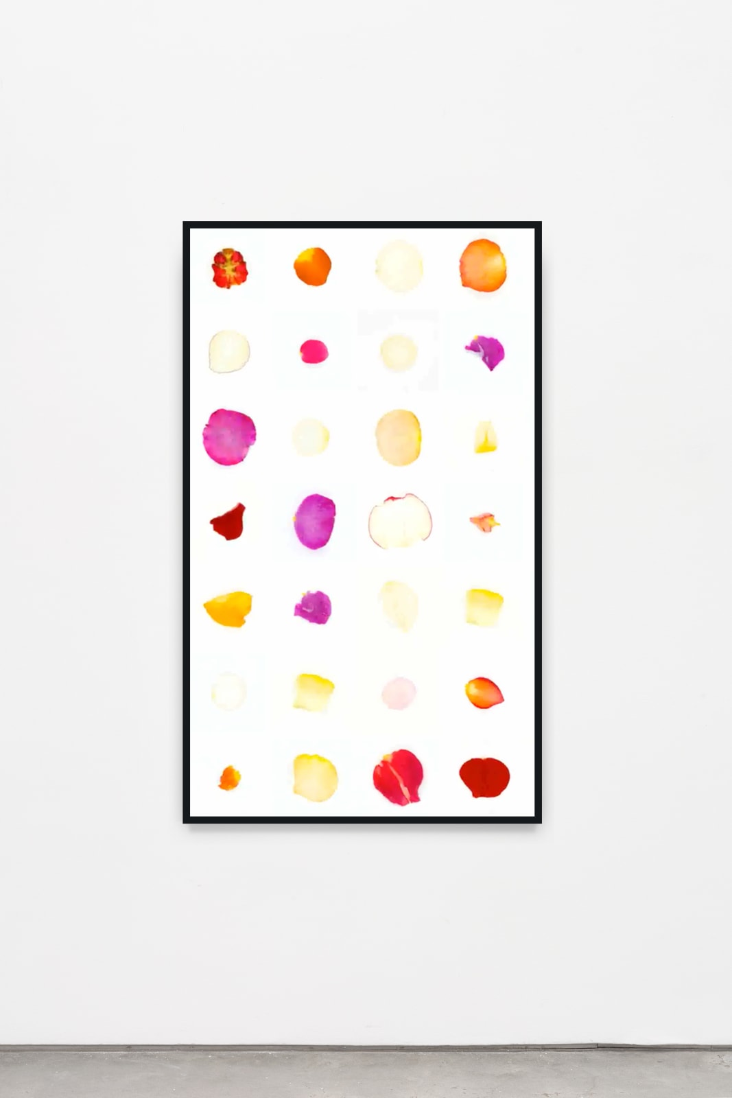 Sarah Meyohas, Infinite Petals (1,350 Petals starting from Numeric Seed #208219), 2023
