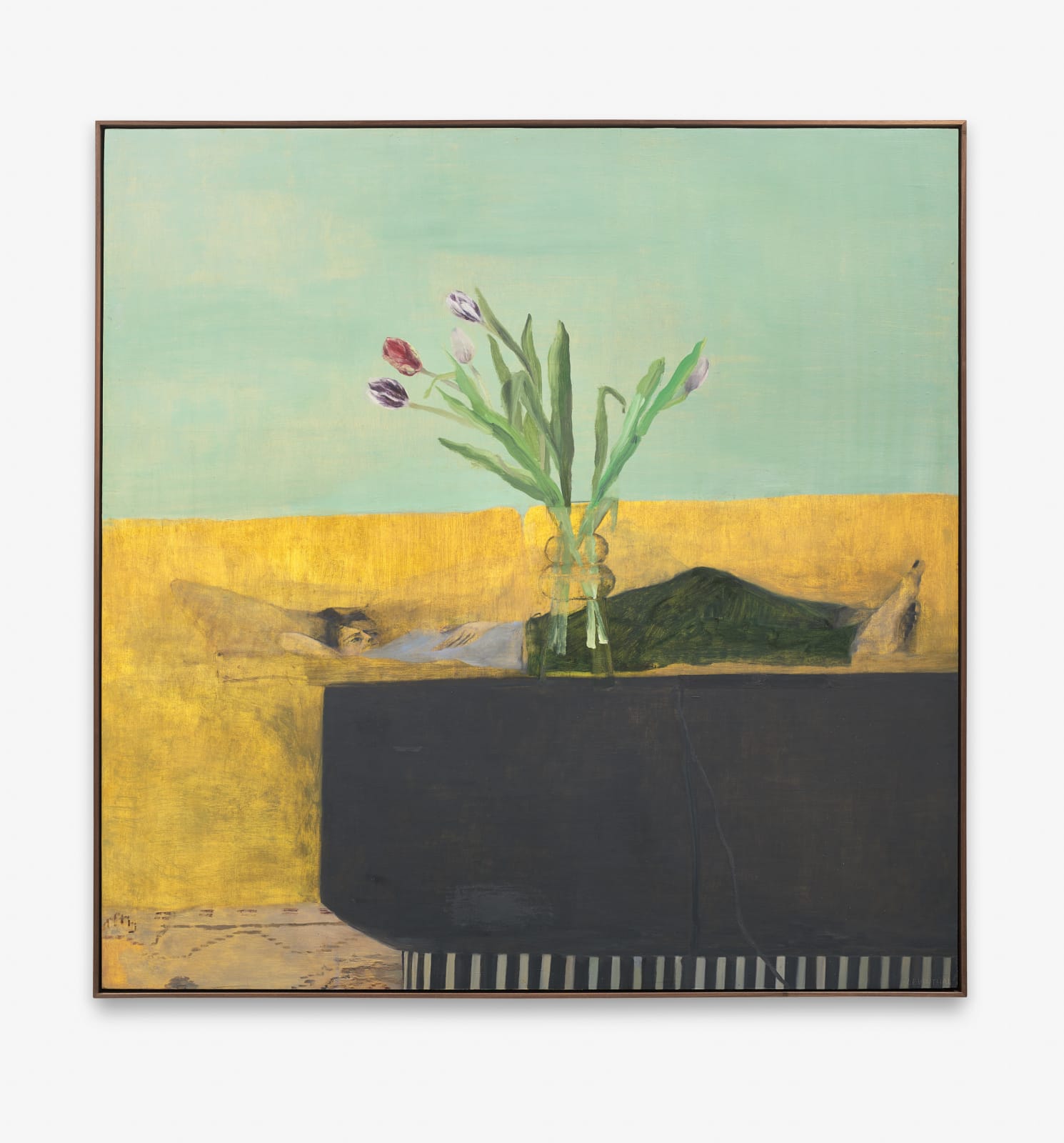 Aubrey Levinthal, Couch with Woman, 2025