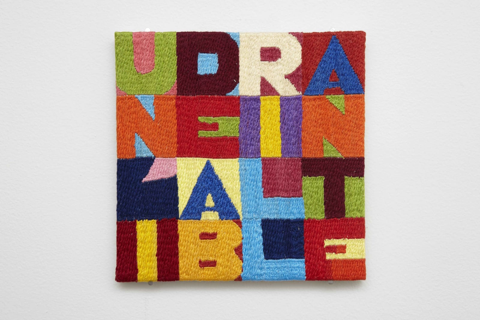 Alighiero Boetti, Un'idea Brillante, 1992