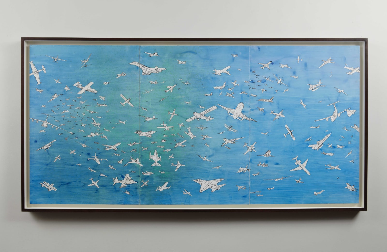 Alighiero Boetti, Aerei, 1989