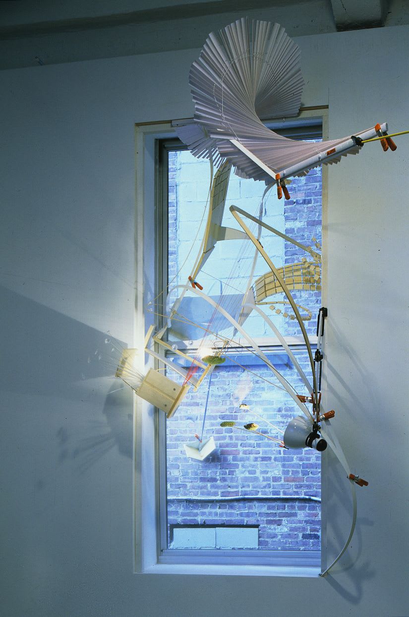 Sarah Sze, Deep Space, 2000