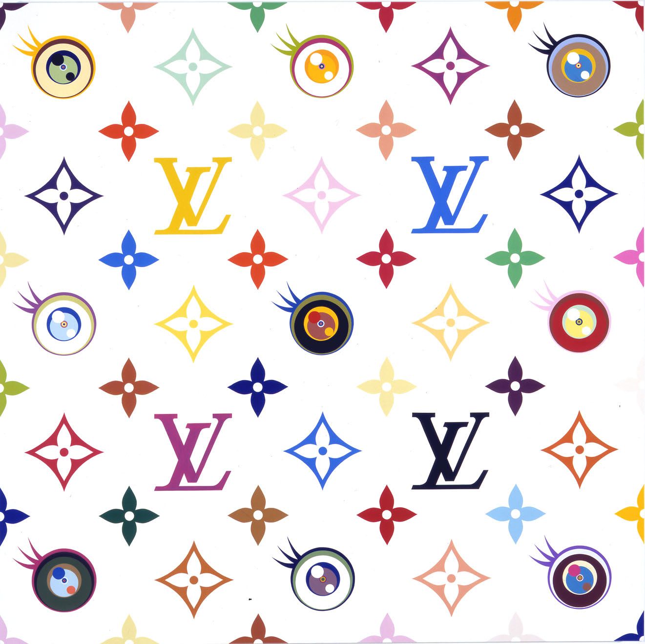 Takashi Murakami, SUPERFLAT Monogram, 2003
