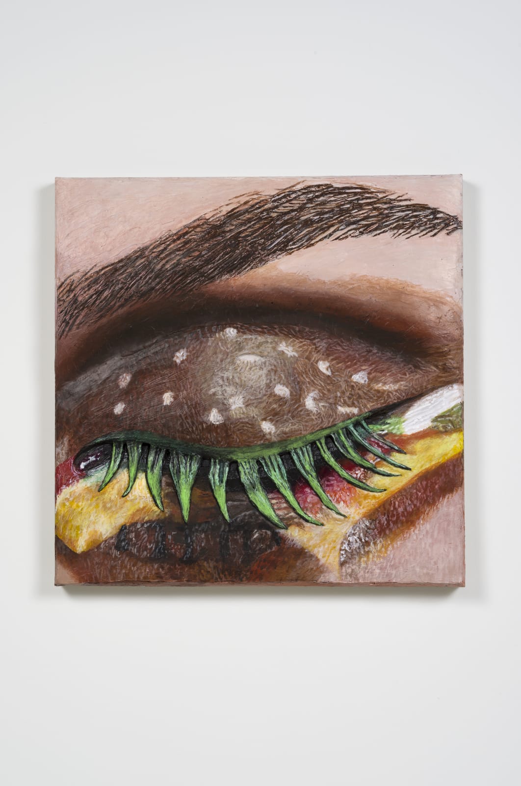Gina Beavers, Burger Eye, 2015