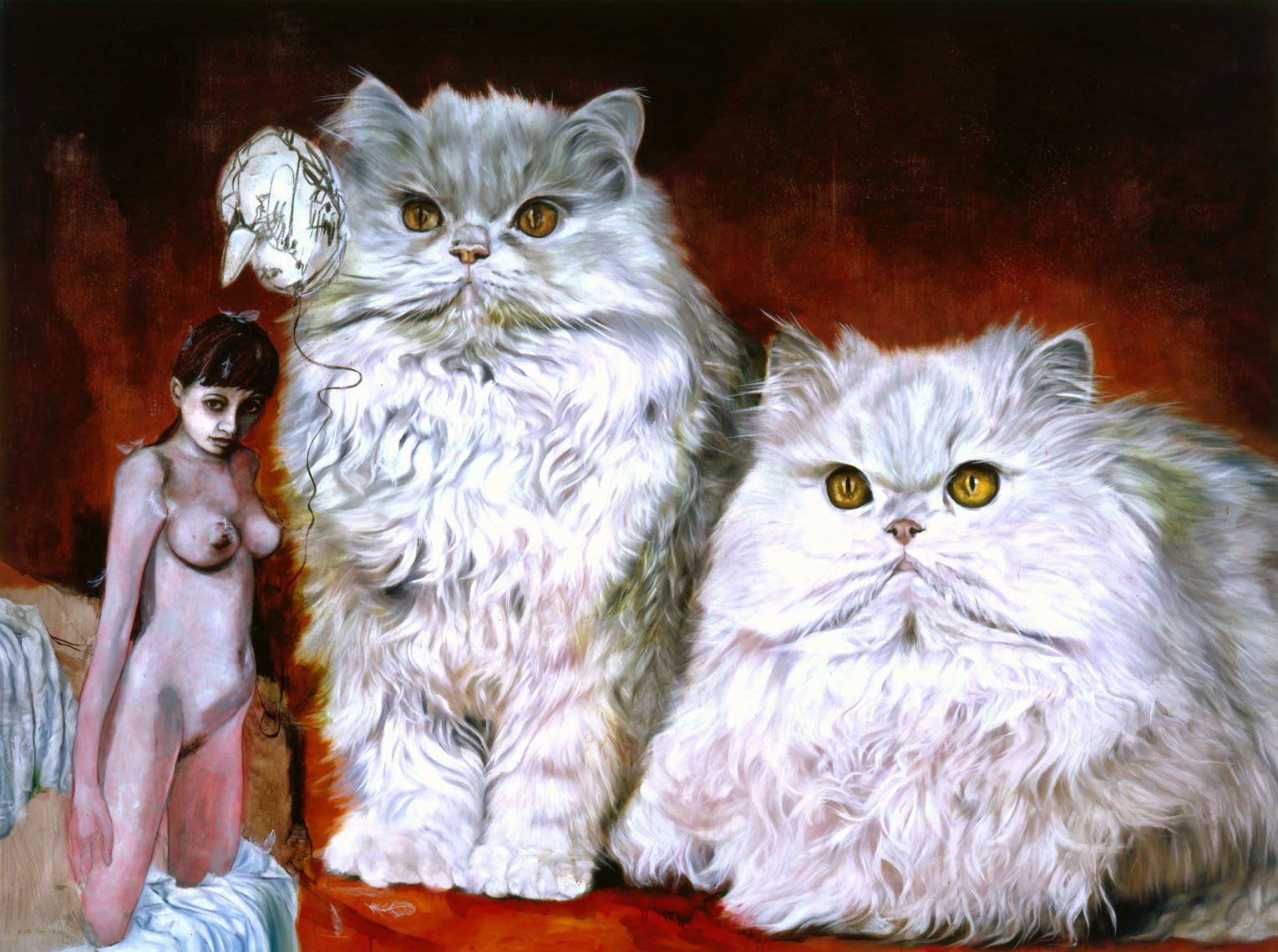 Martin Eder, The Birdwatchers, 2006